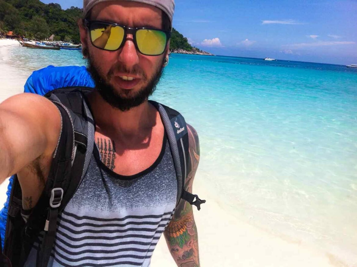 Chegada em Koh Lipe numa viagem com mala de mão