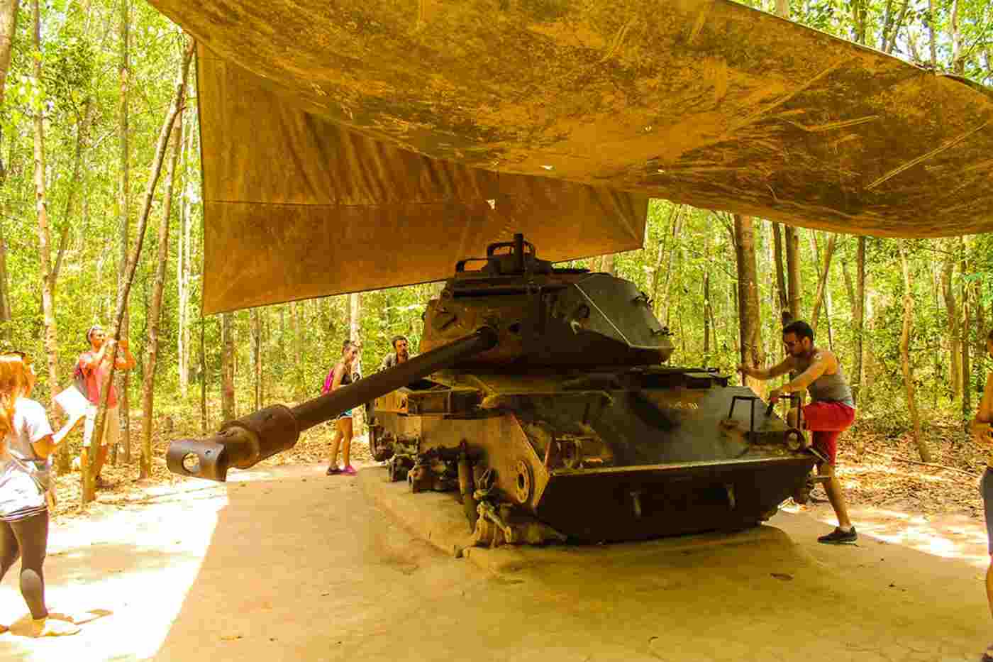 Tanque de guerra no Vietnã