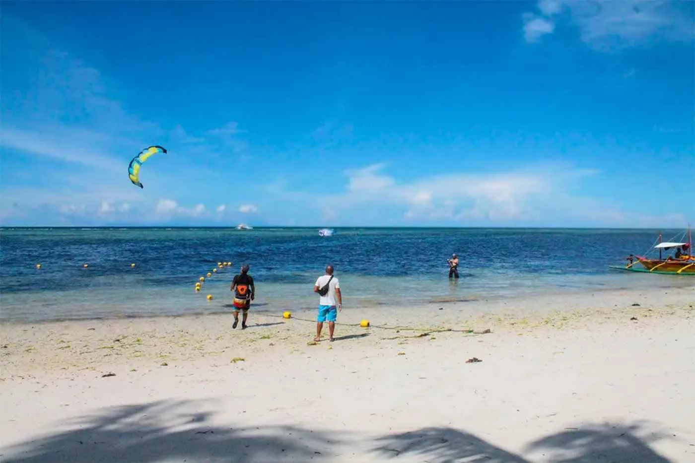 Kitesurf em Bulabog Beach