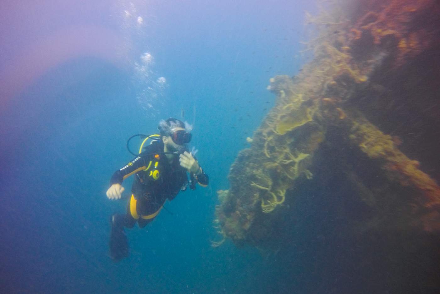 Mergulho em Coron Island, nas Filipinas