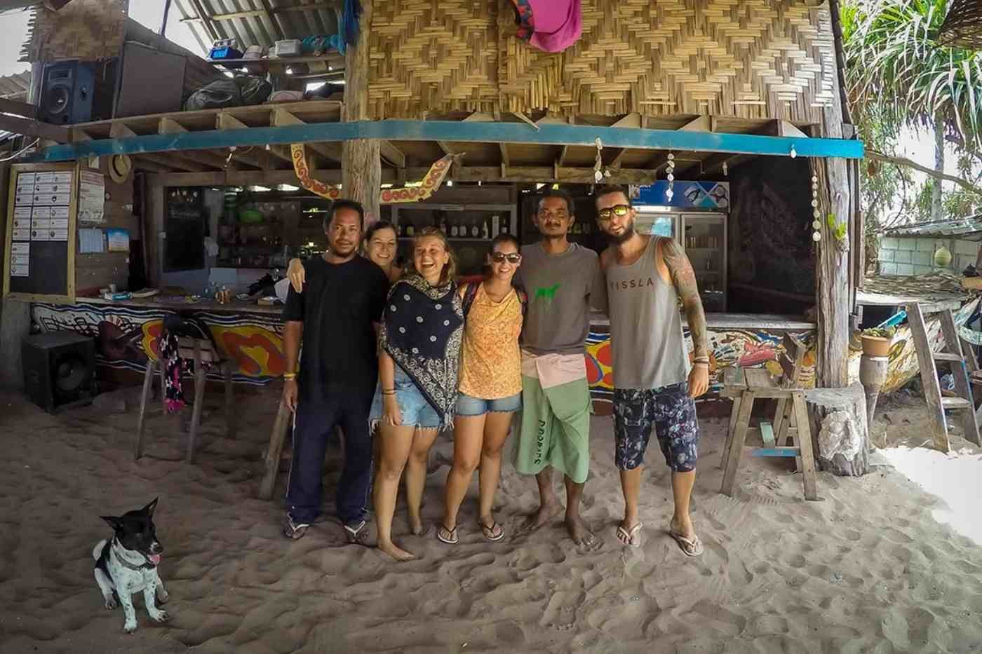 Amigos do Workaway na Tailândia