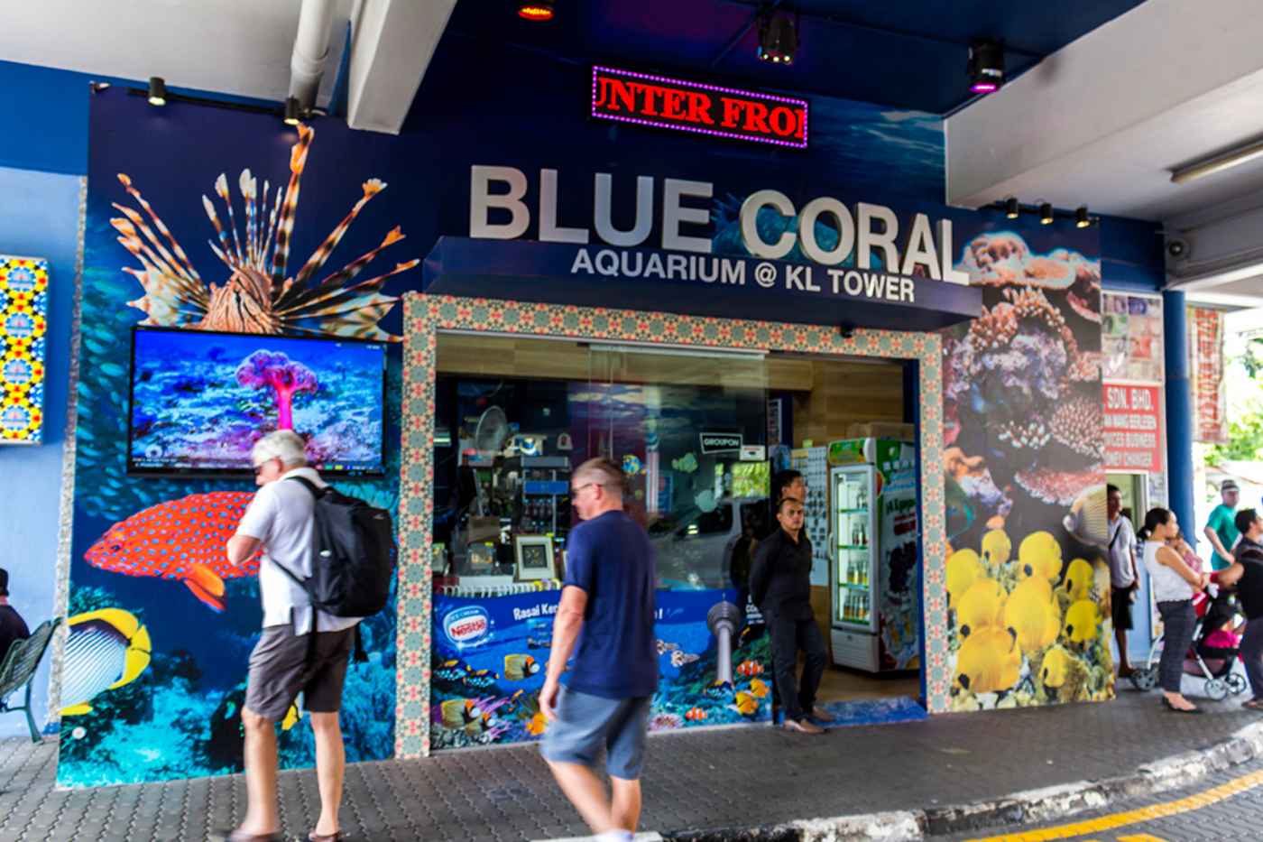 Blue Coral Aquarium na KL Tower