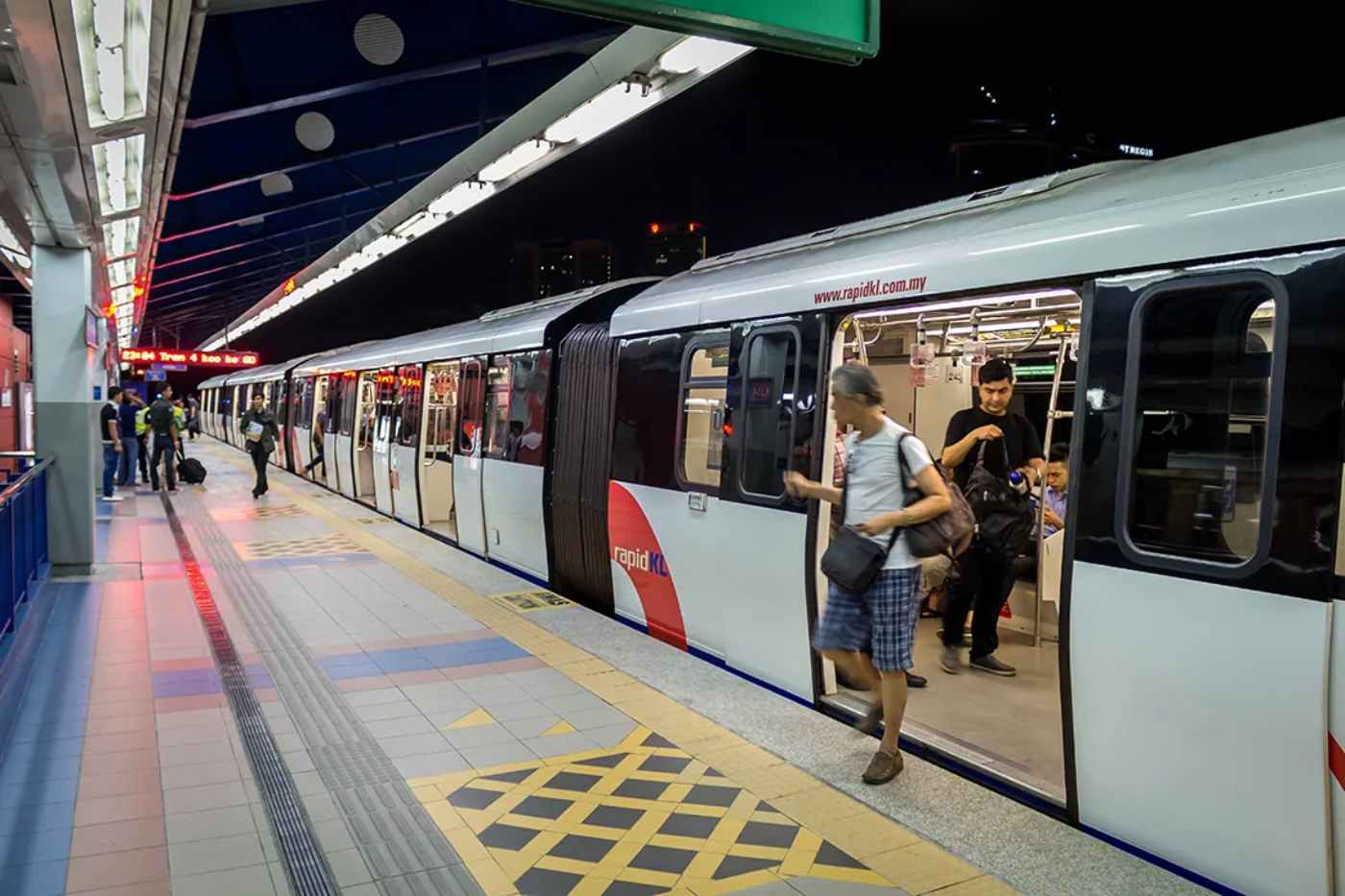 Estação de metrô - Transporte em Kuala Lumpur