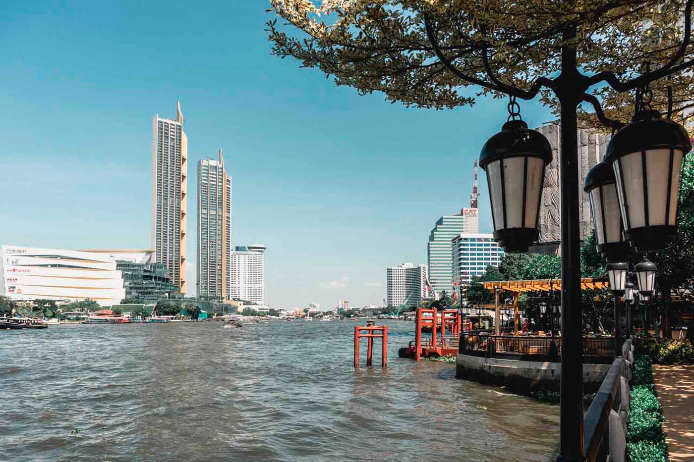 Hotéis em Bangkok no Rio Chao Phraya