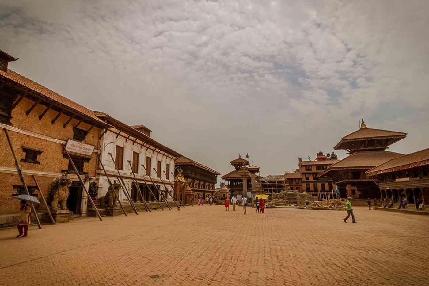 Durbar Square de Bhaktapur no Nepal