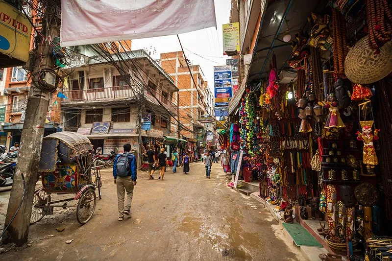 Bairro de Thamel - Kathmandu