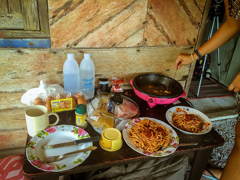 Cozinhando Koh Phangan Perrengues de viagem