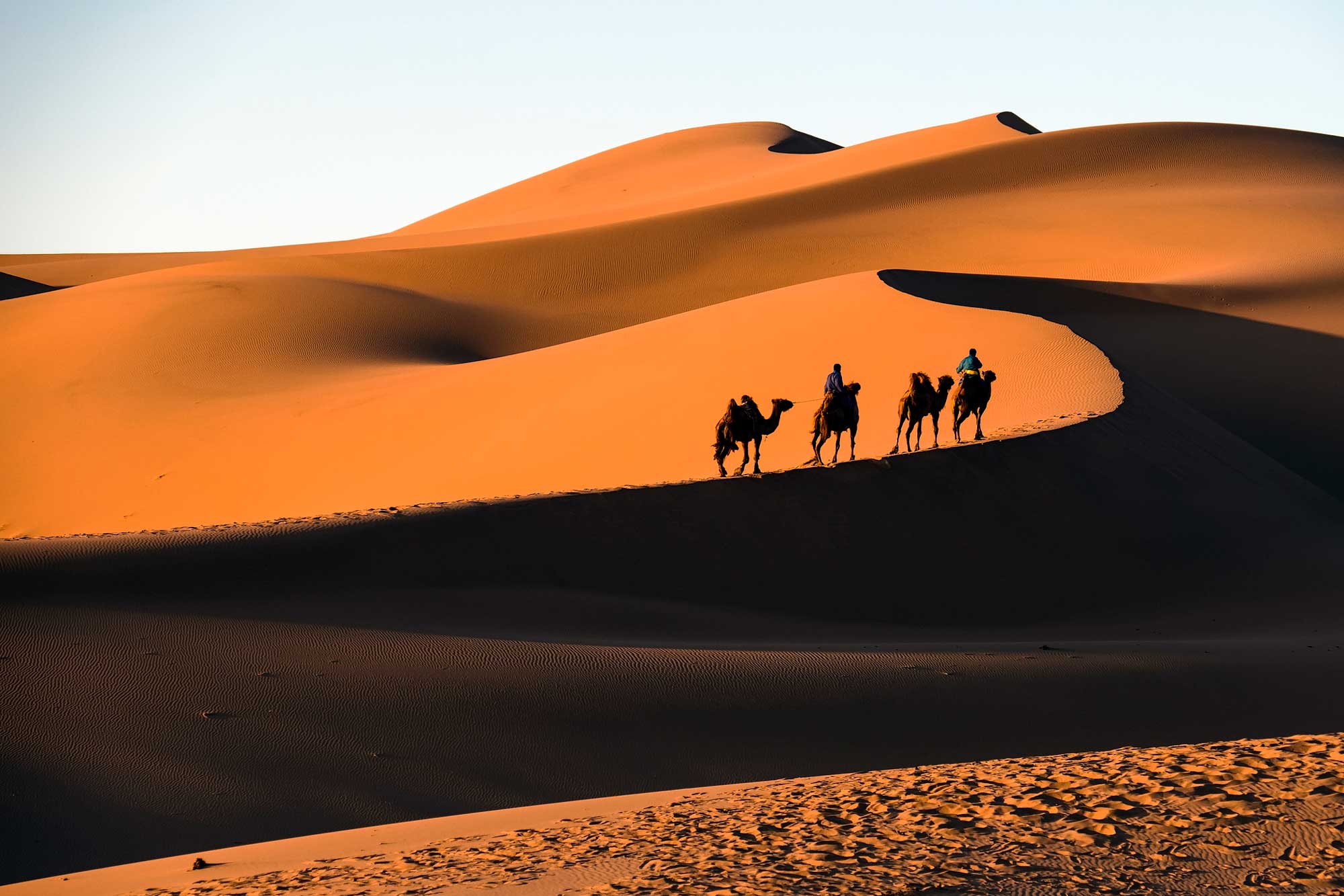 Deserto de Gobi - Volta ao mundo de carona