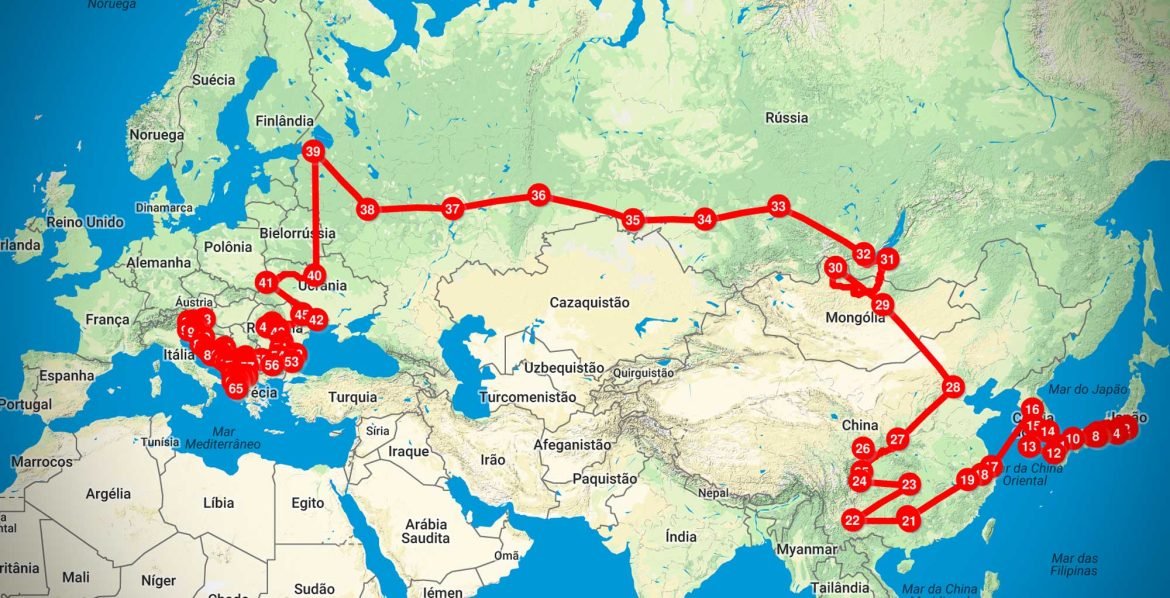 Volta ao mundo de carona
