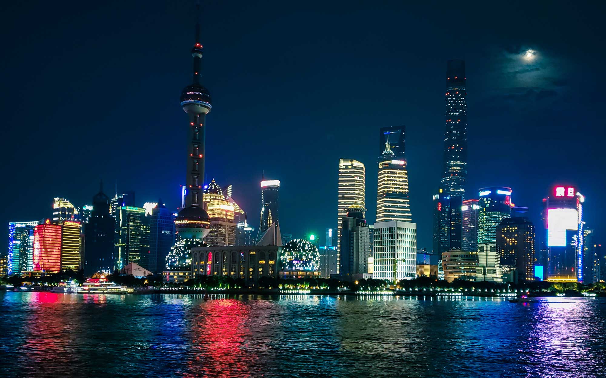 Pudong-skyline-de-Xangai