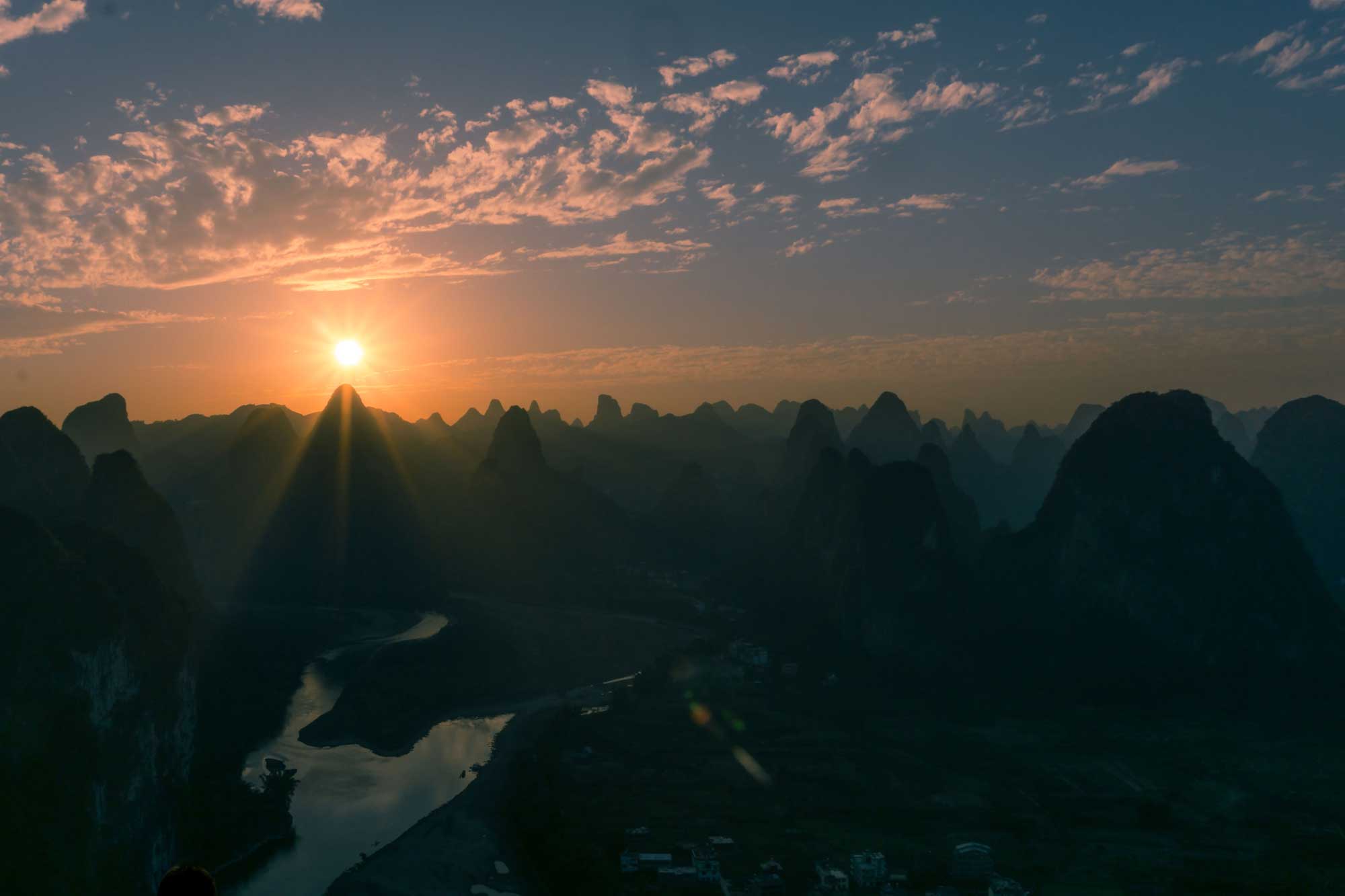 Sunset-Xingping-China