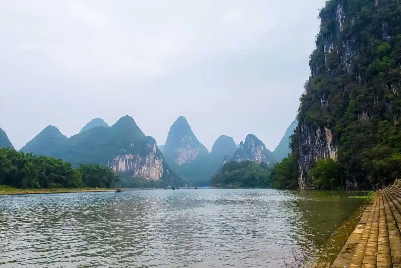 Rio Li em Yangshuo