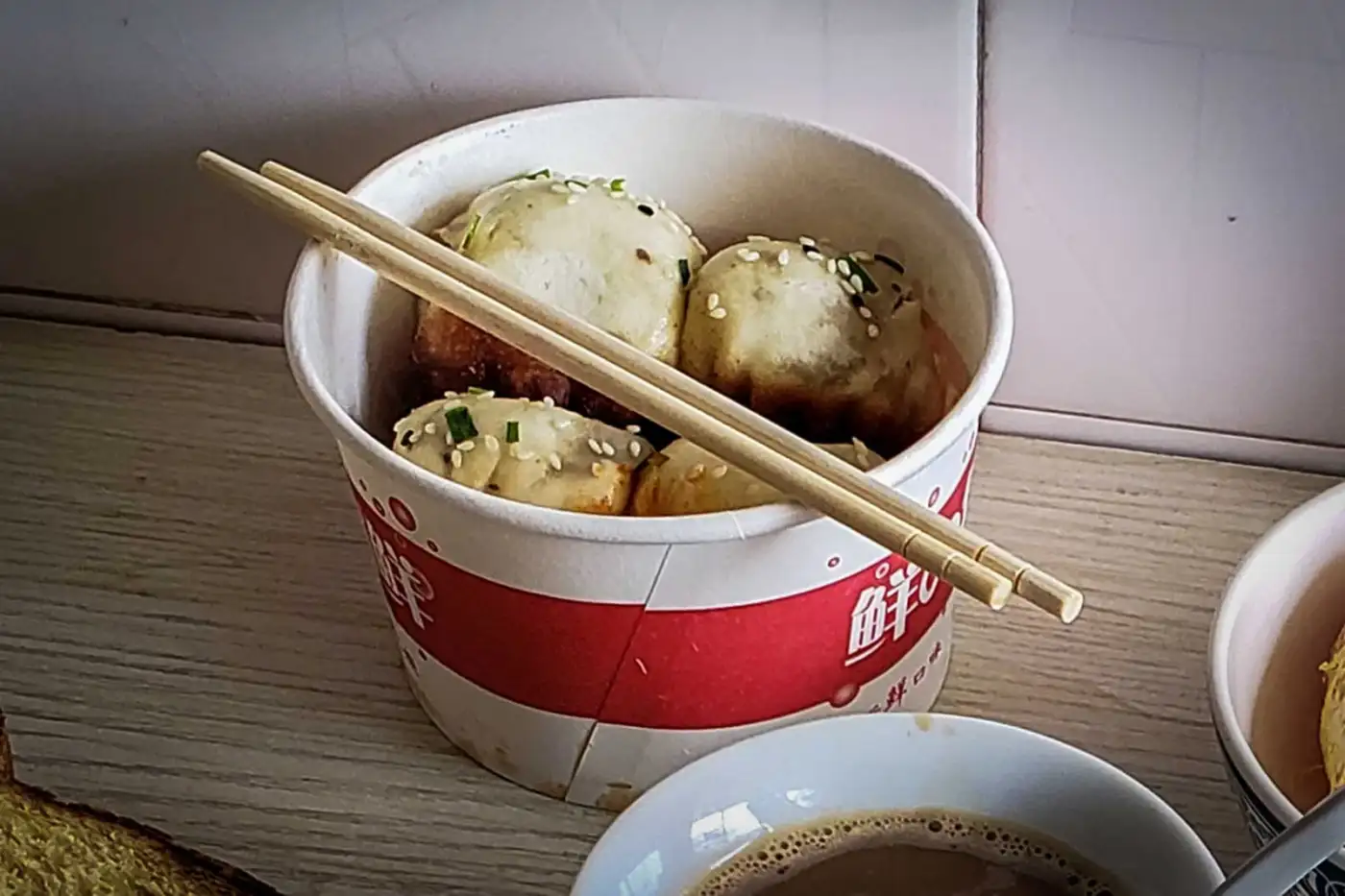 Shengjian Mantou da Culinária Chinesa