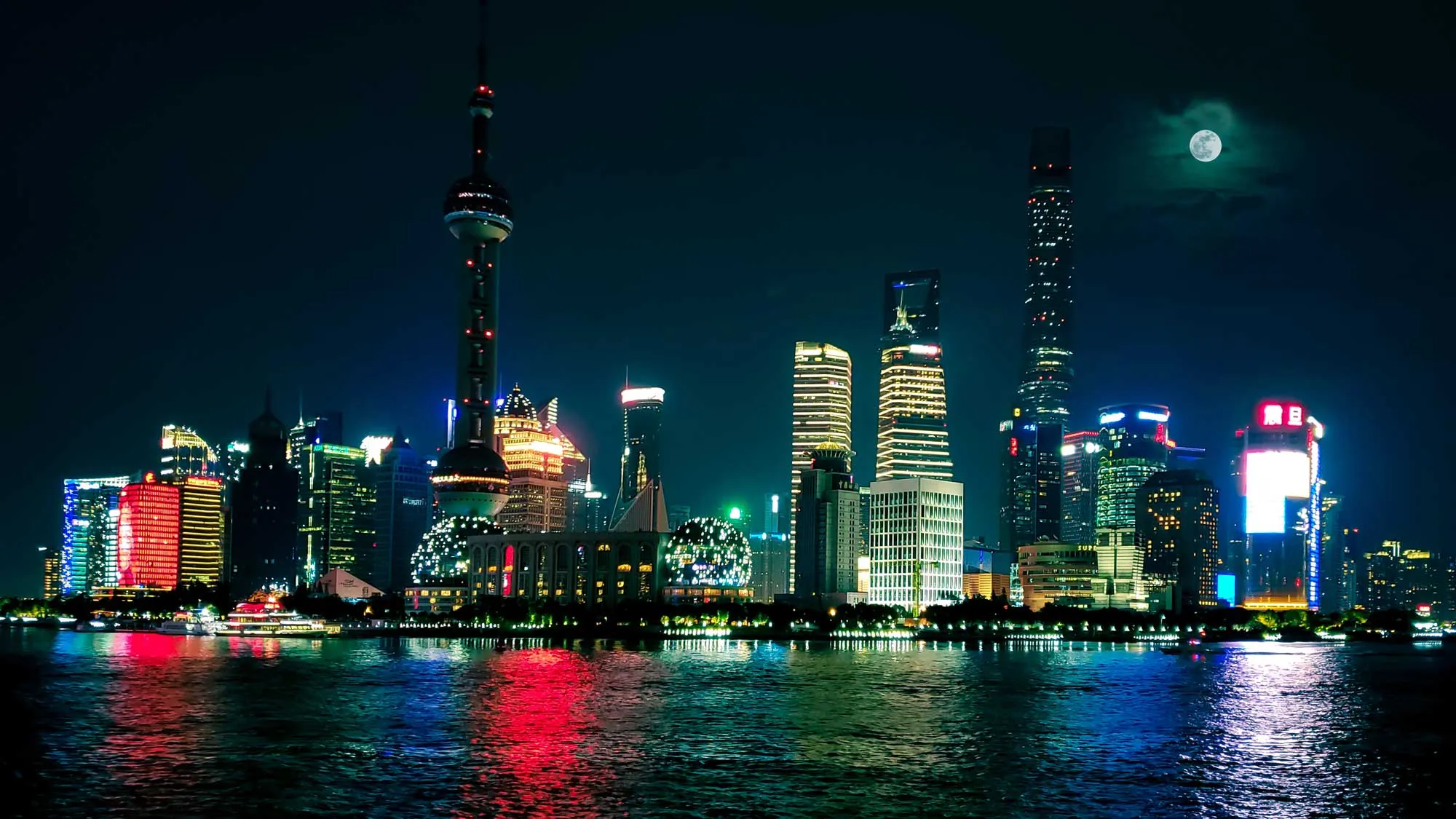 Pudong-night-Xangai-Shanghai-China