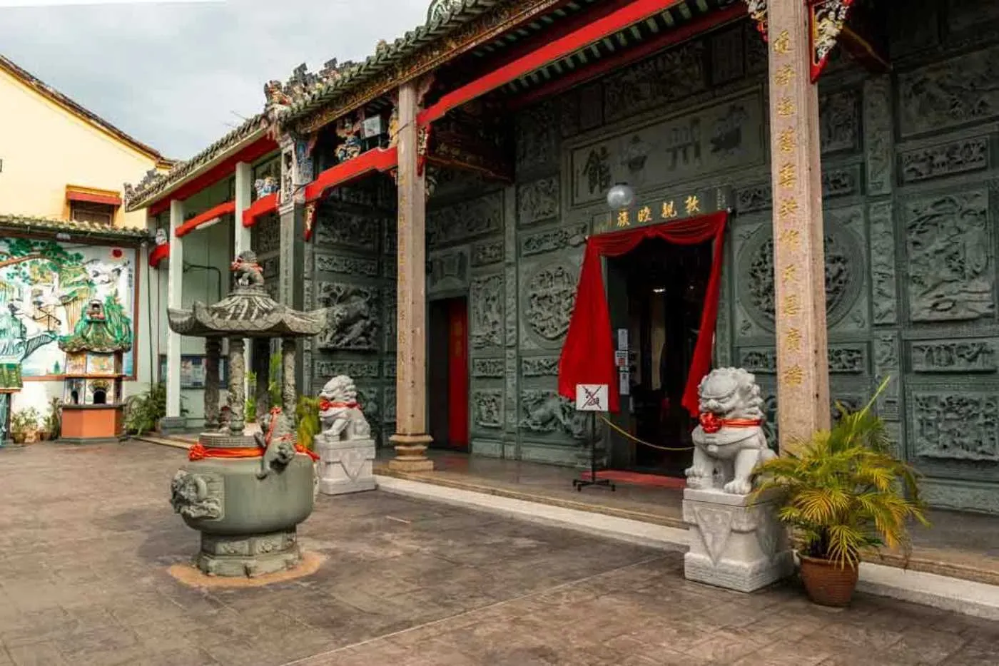 Templo Hainan em Penang
