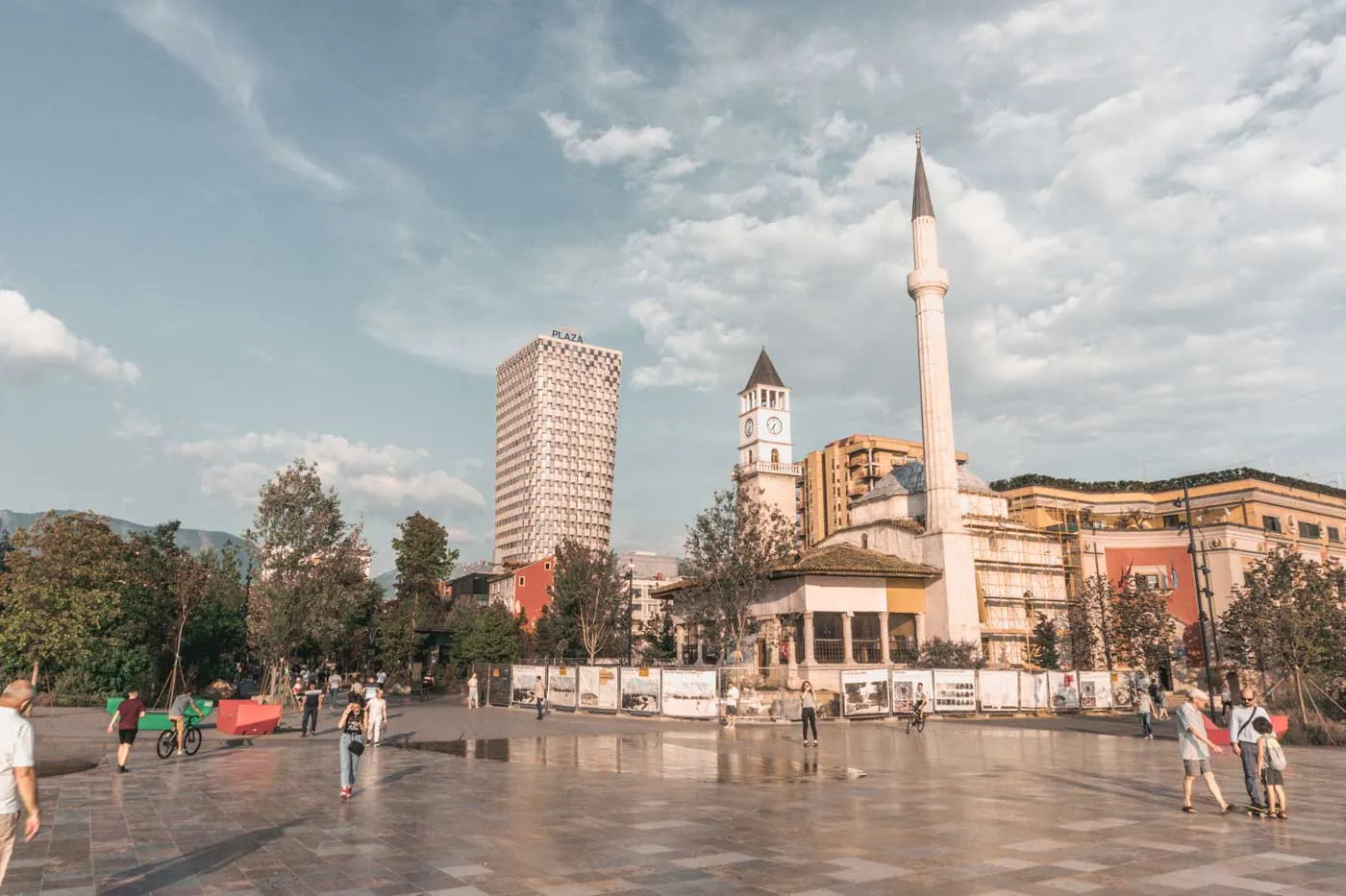 Mesquita Et’hem Bey em Tirana Albania