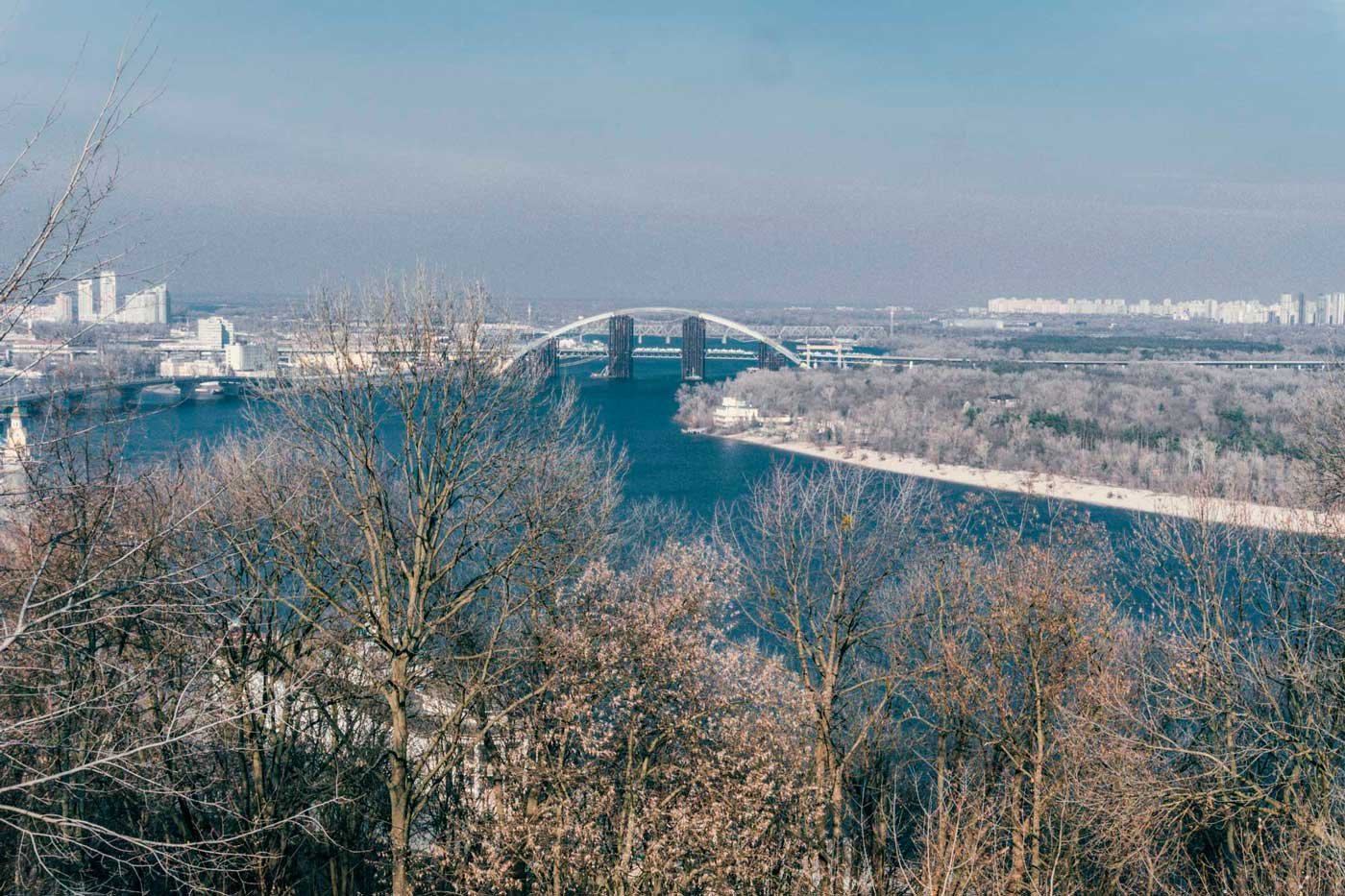 Rio Dnieper em Kiev