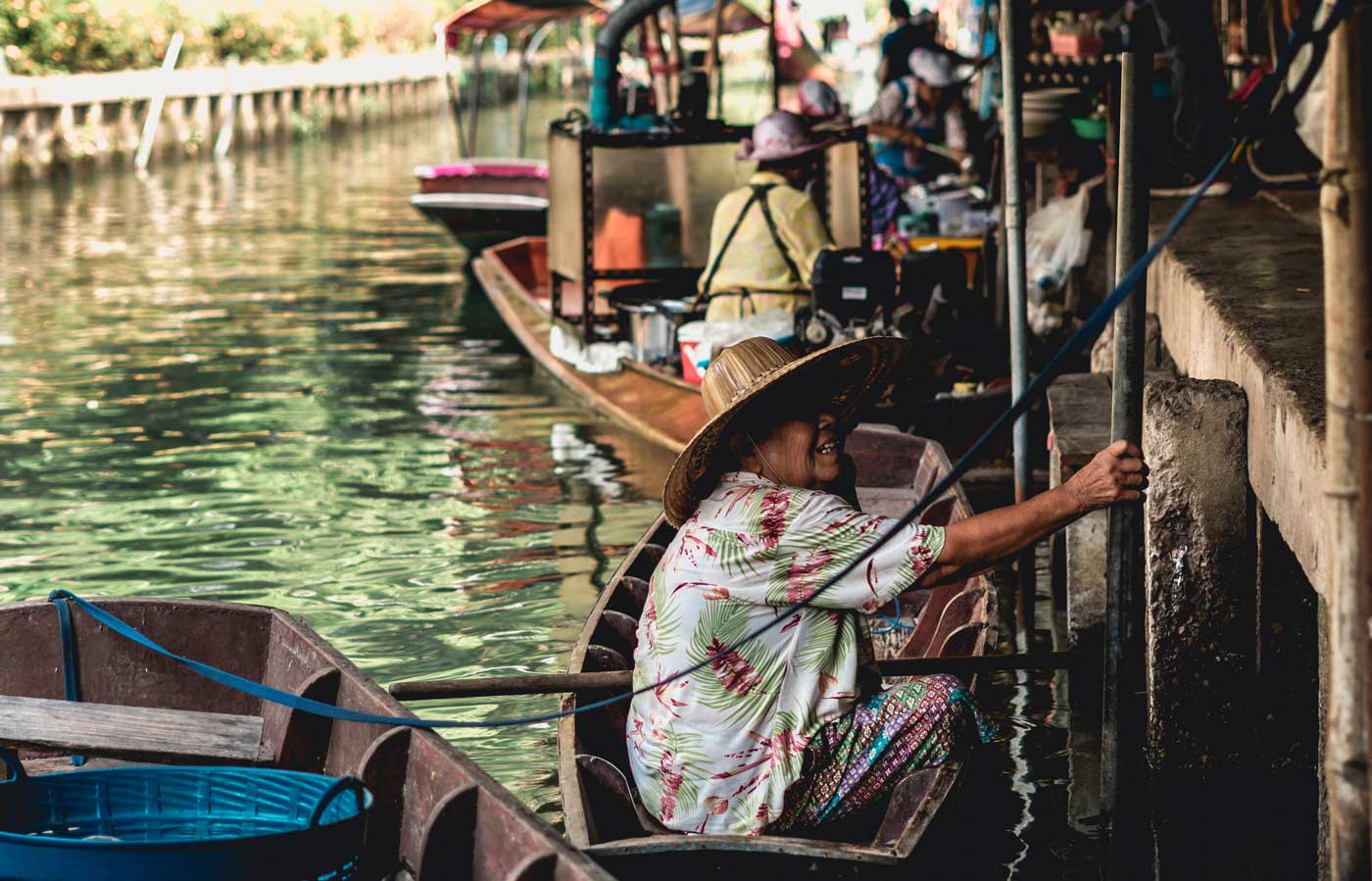 Mercados-flutuantes-de-Bangkok