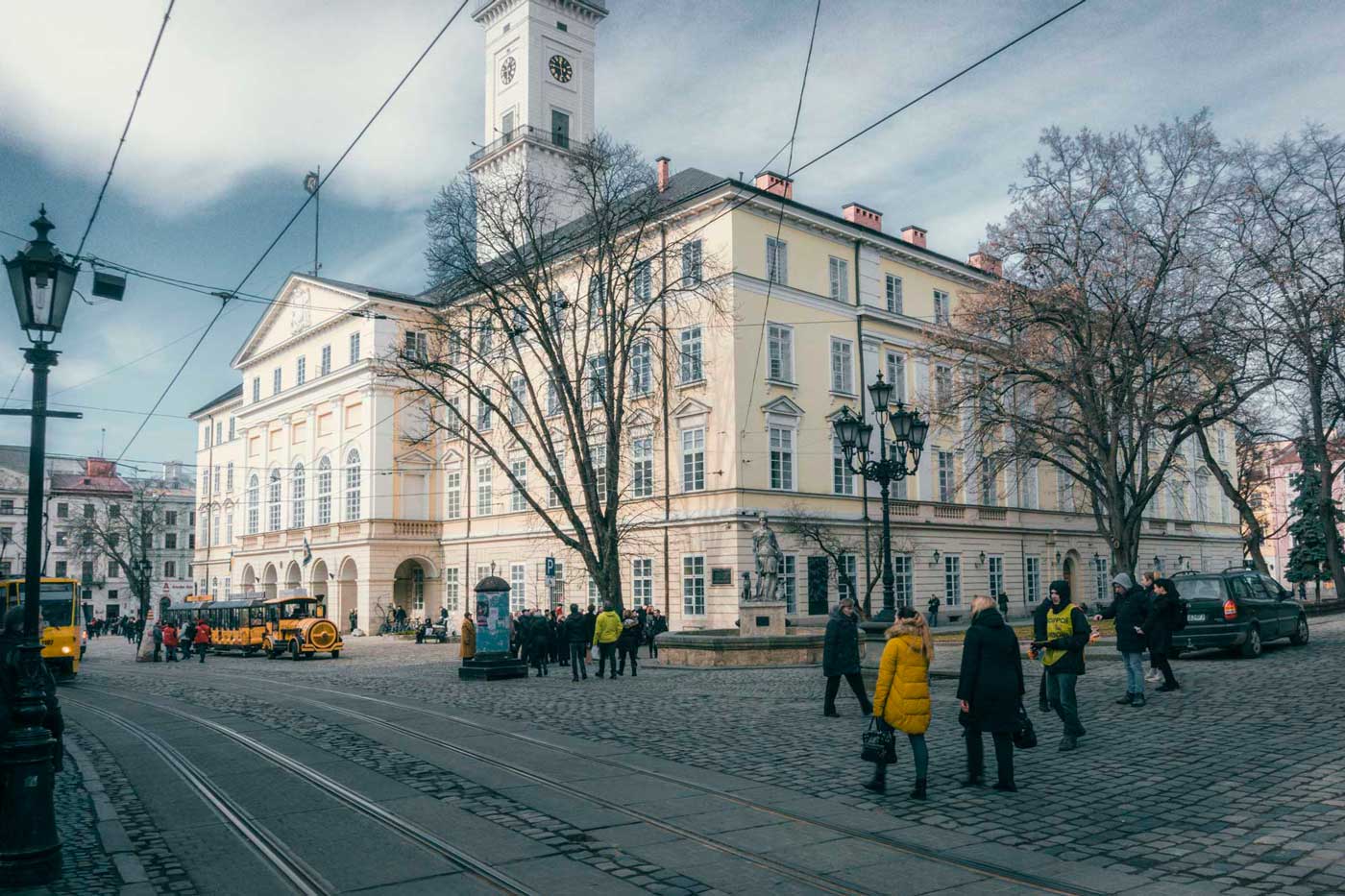 Prefeitura de Lviv na Ucrânia