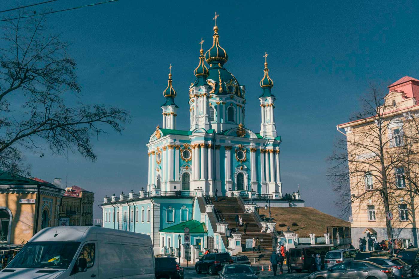 Igreja de Santo André em Kiev, Ucrânia