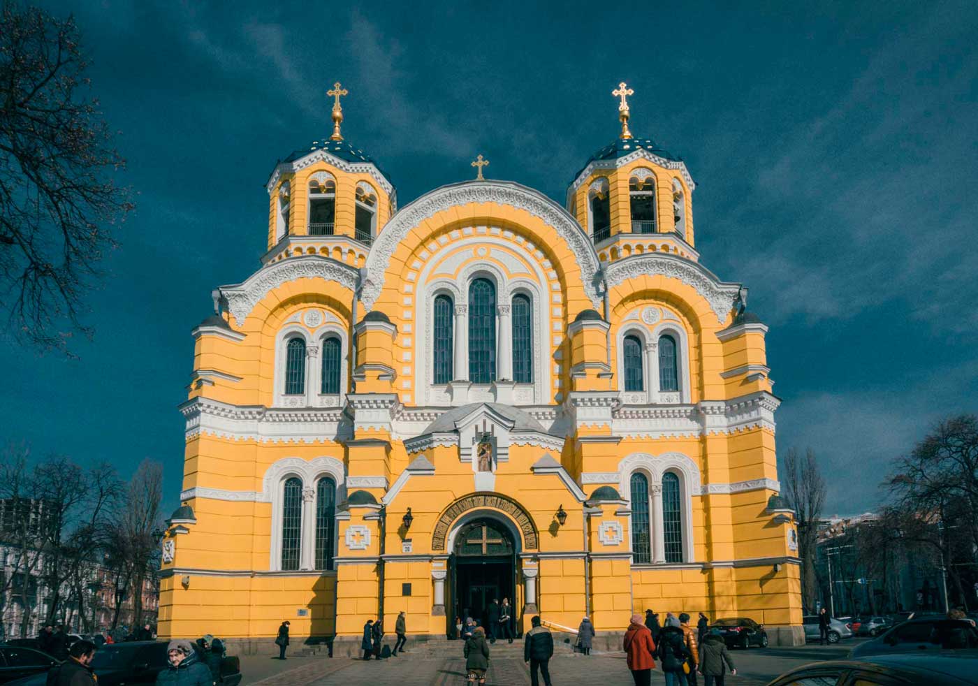 Catedral de São Vladimir em Kiev na Ucrânia