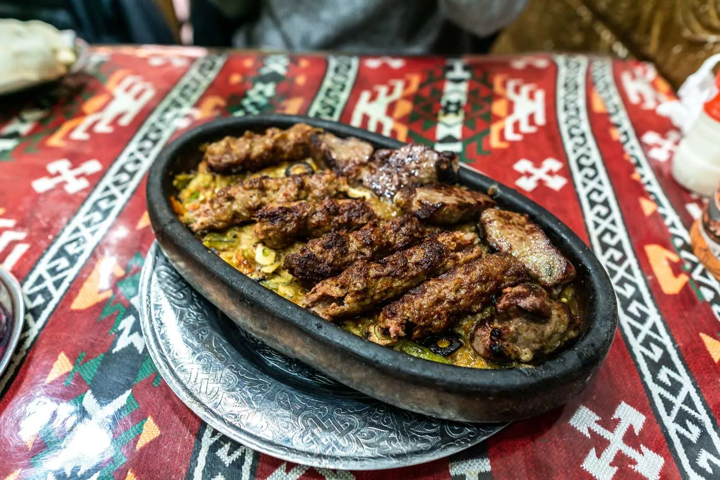 Comida turca chamada Veli Nasik do Restaurante Et-se Et Şükret