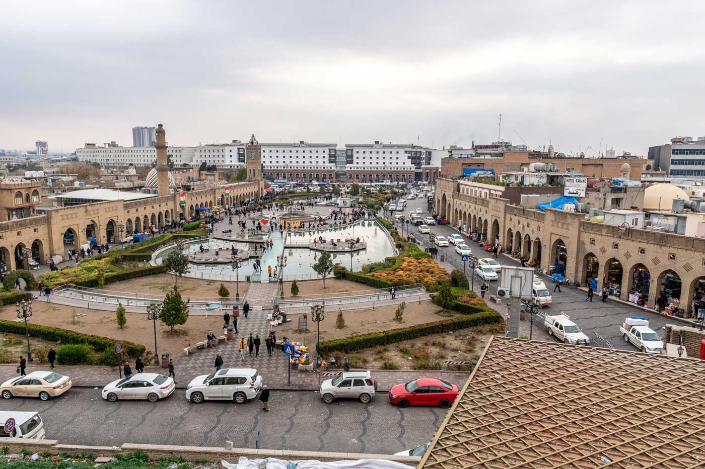 Praça central de Erbil, o que fazer em Erbil