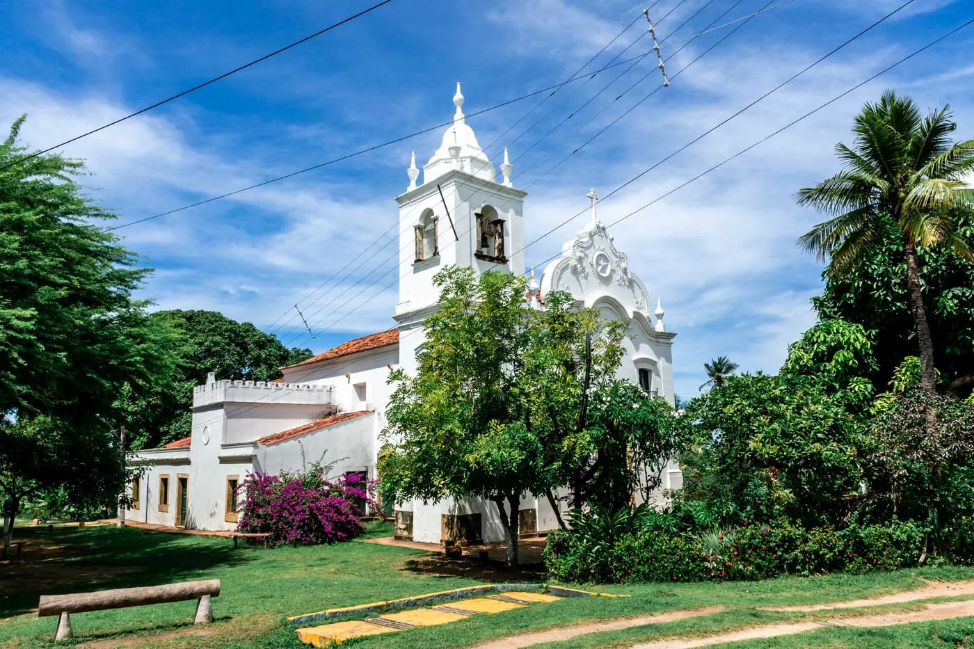 Igreja Nossa Senhora da Conceição na Ilha de Itamaracá, PE