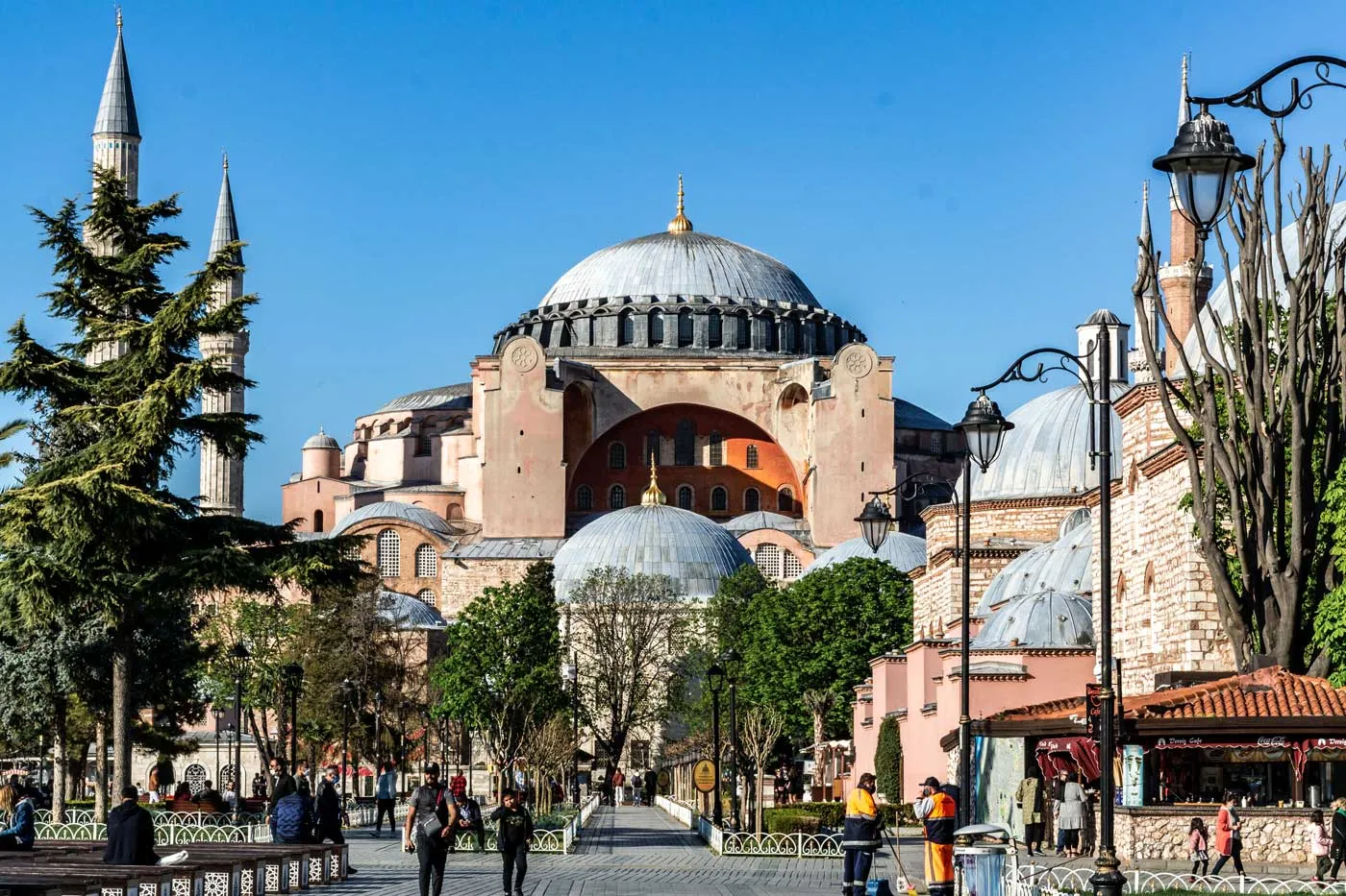 Basílica Santa Sofia em Istambul na Turquia