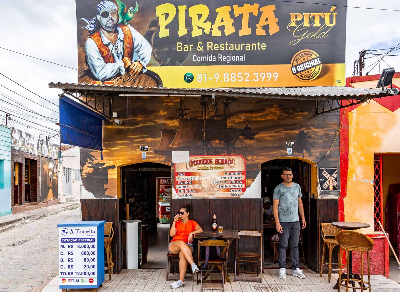 Pirata Bar e Restaurante em Gravatá PE