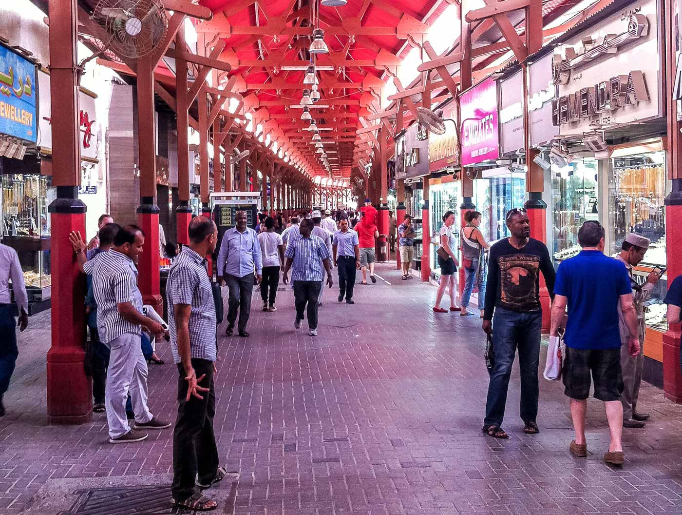 Mercado de especiarias de Dubai
