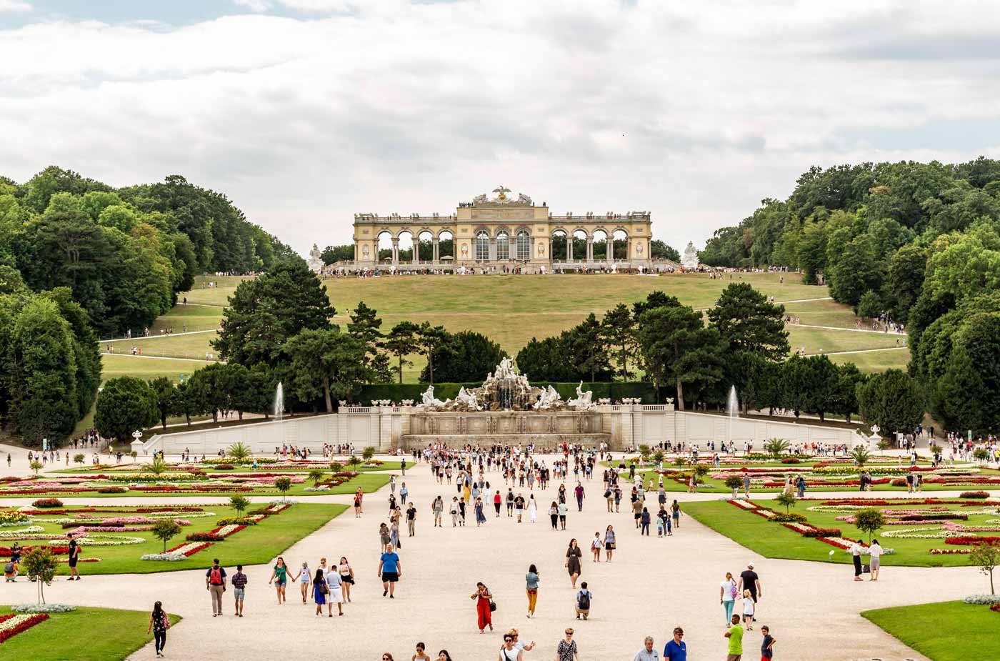 Palácio de Schonbrun em Viena