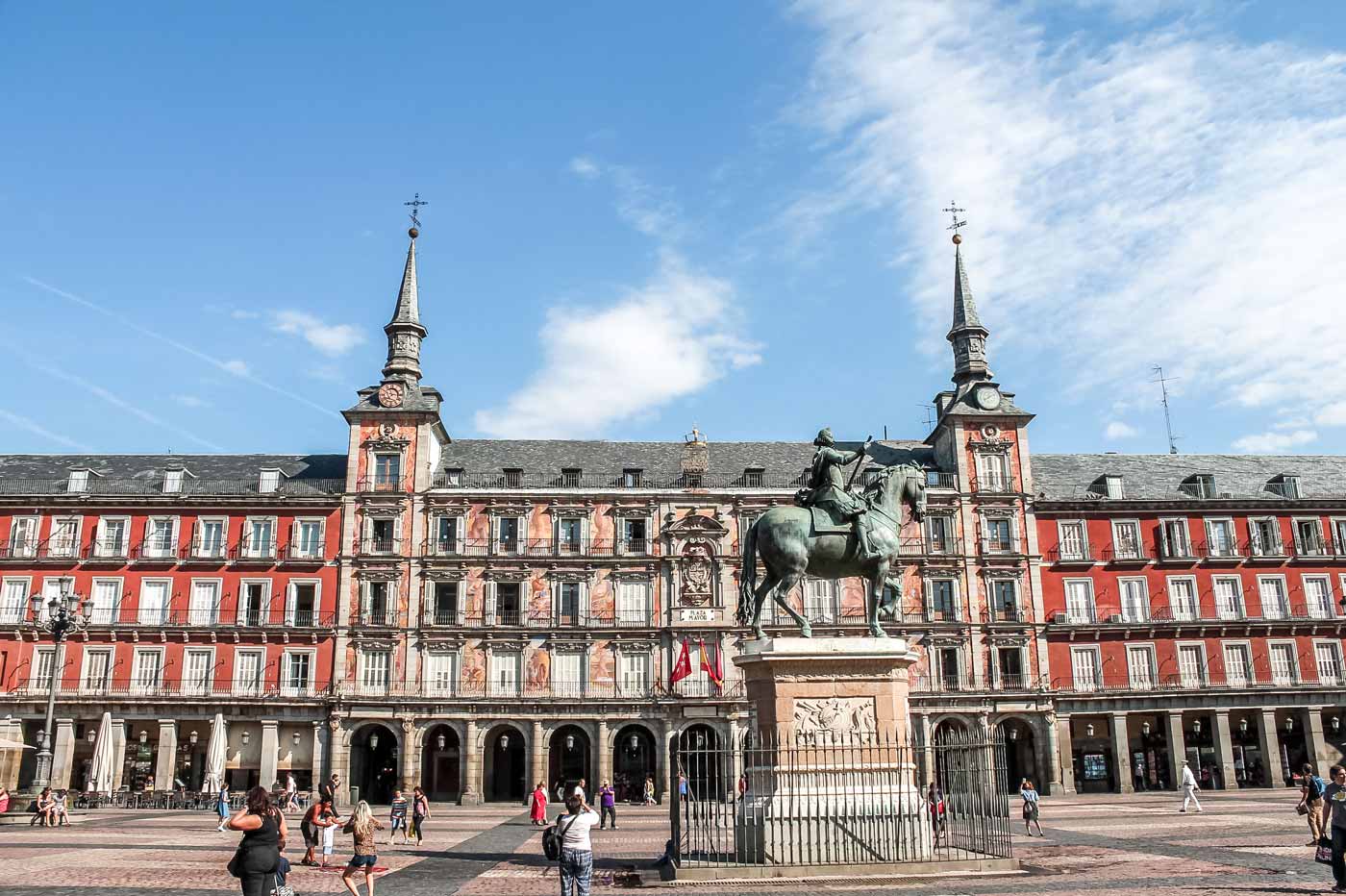Plaza Mayor - Pontos Turísticos de Madri