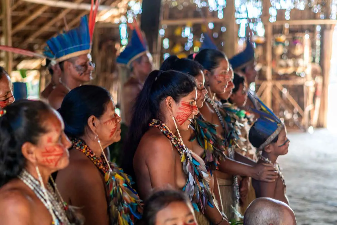 Tribo indígena no Amazonas
