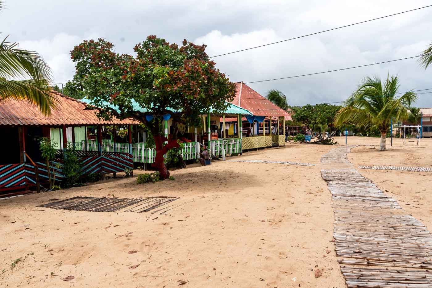 Praia do Pesquiero na  Ilha do Marajó no Pará