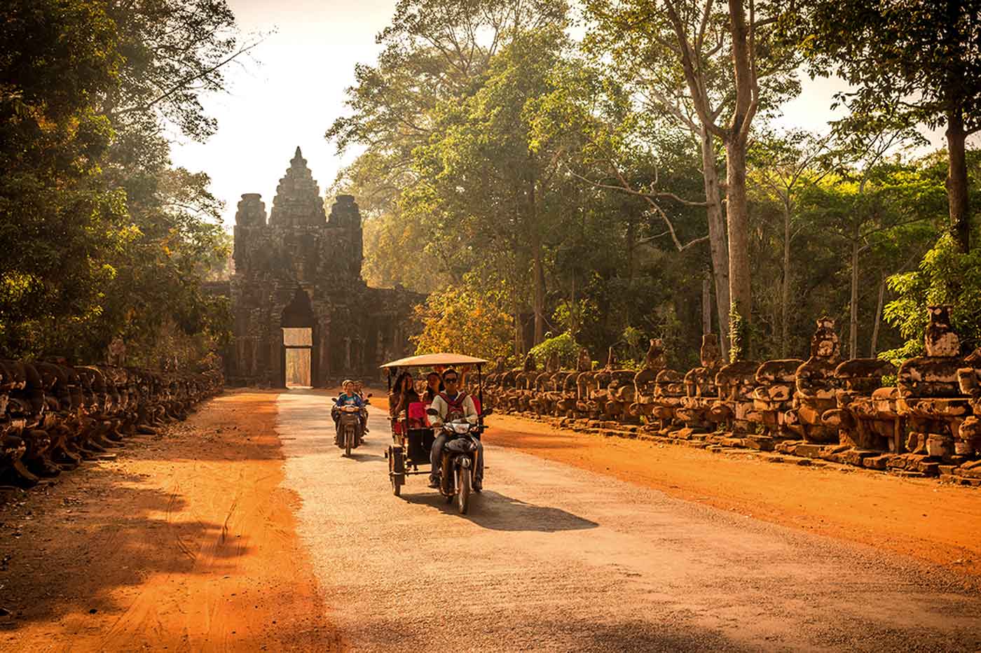 Victoria Gate no complexo Angkor Wat