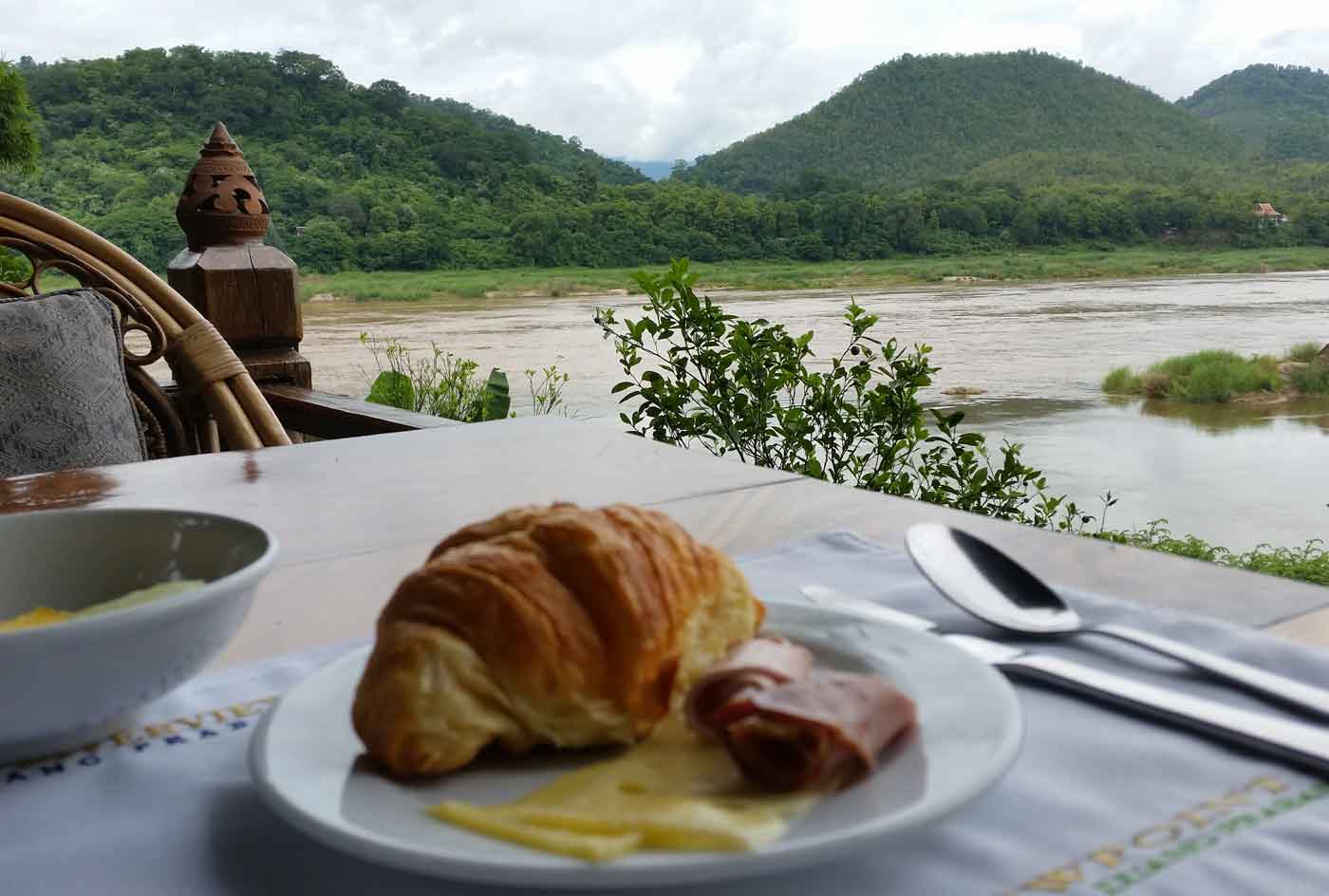Café da manhã do Mekong Riverview Hotel