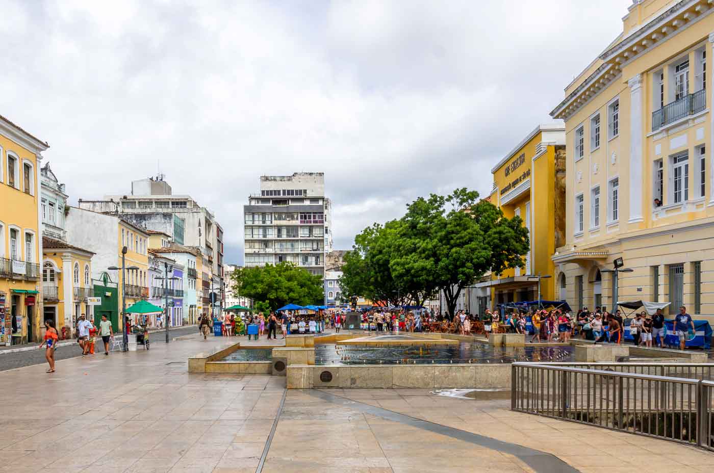 Ruas do Pelourinho em Salvador
