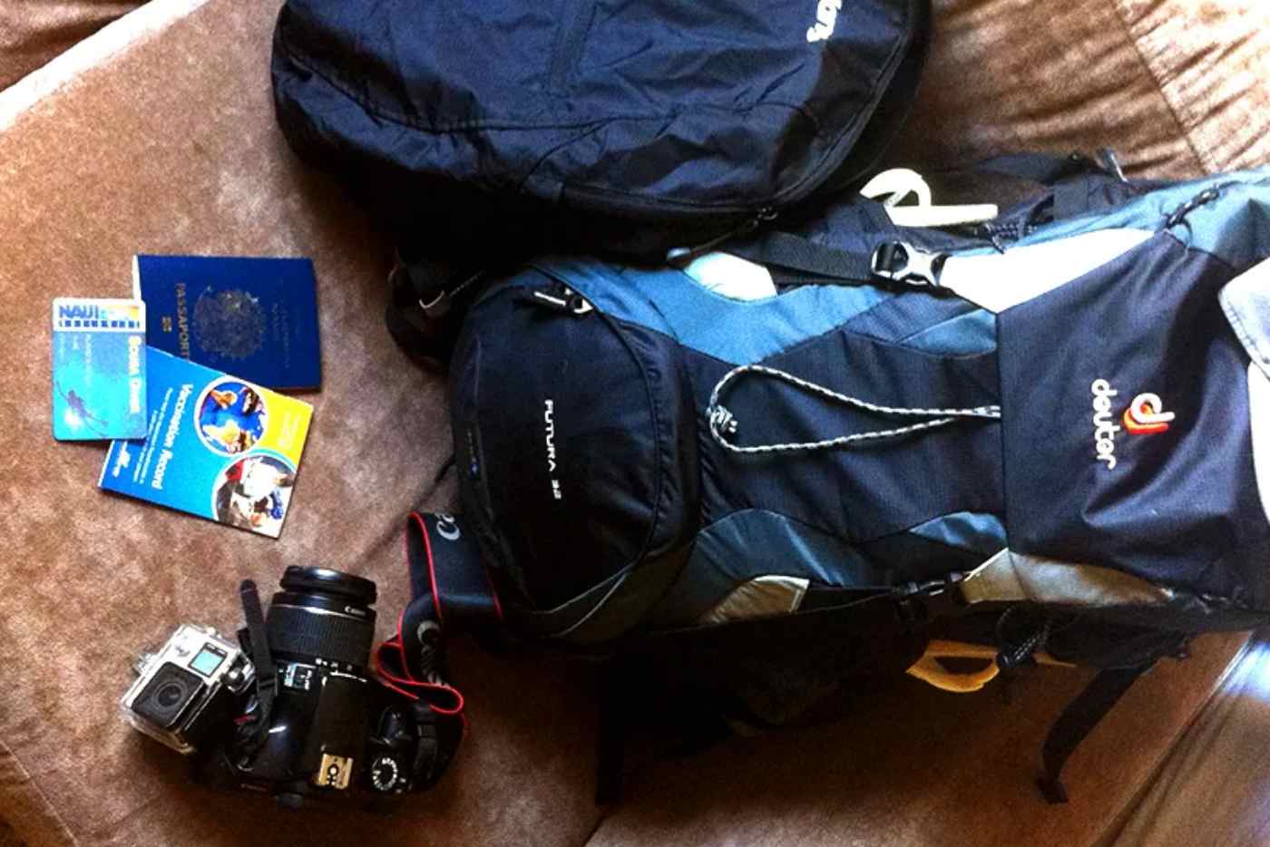 Viagem com mala de mão leve - Mochilão pela Europa