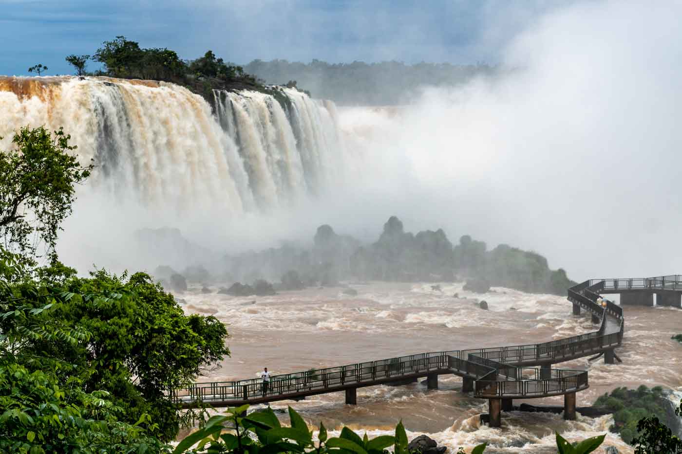 Queda das Cataratas do Iguaçu