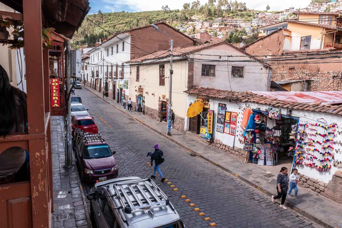 Cidade de Cusco, no Peru