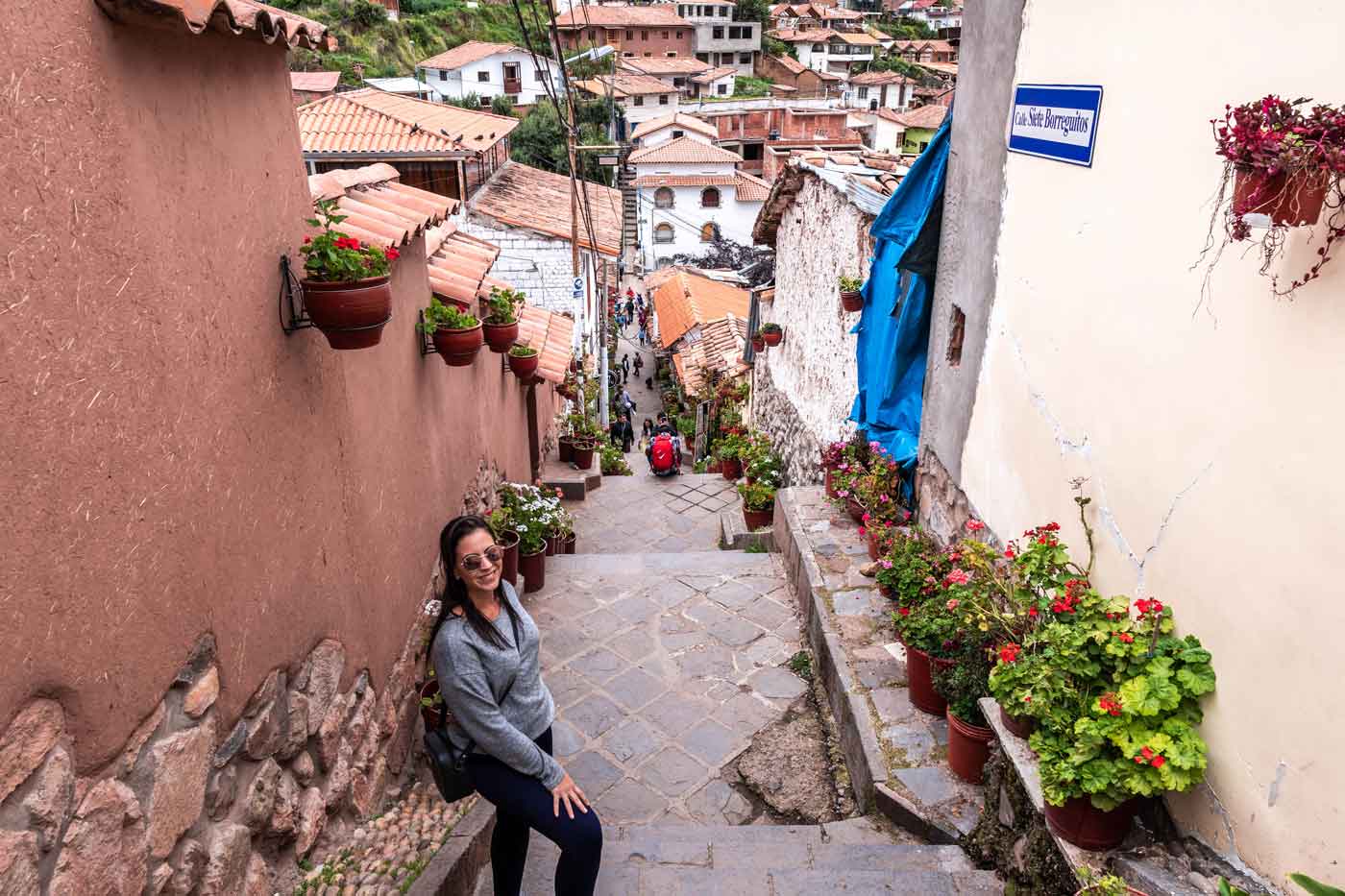 Rua Siete Borreguitos em San Blas - o que fazer em Cusco
