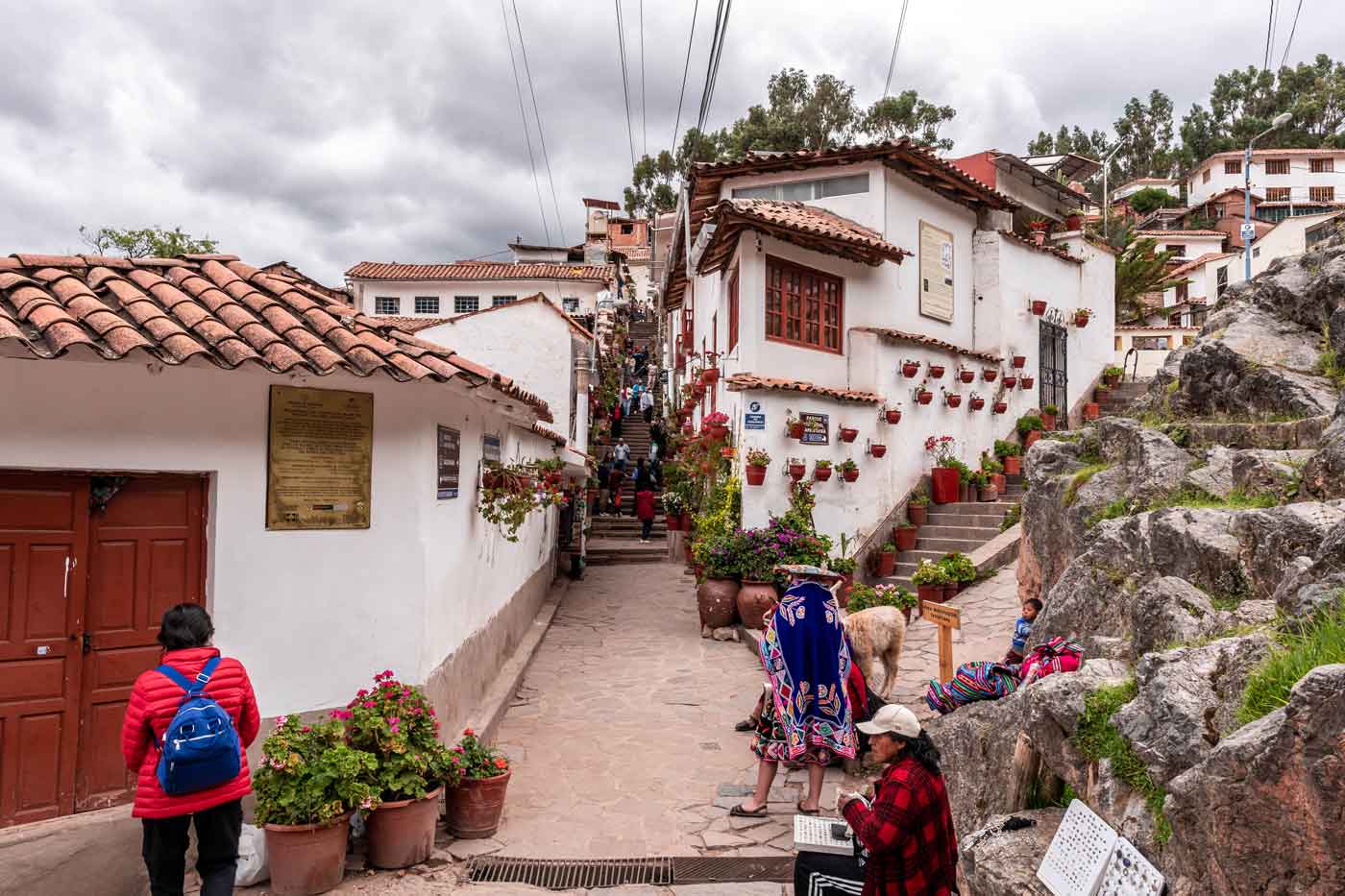 Rua Siete Borreguitos em Cusco